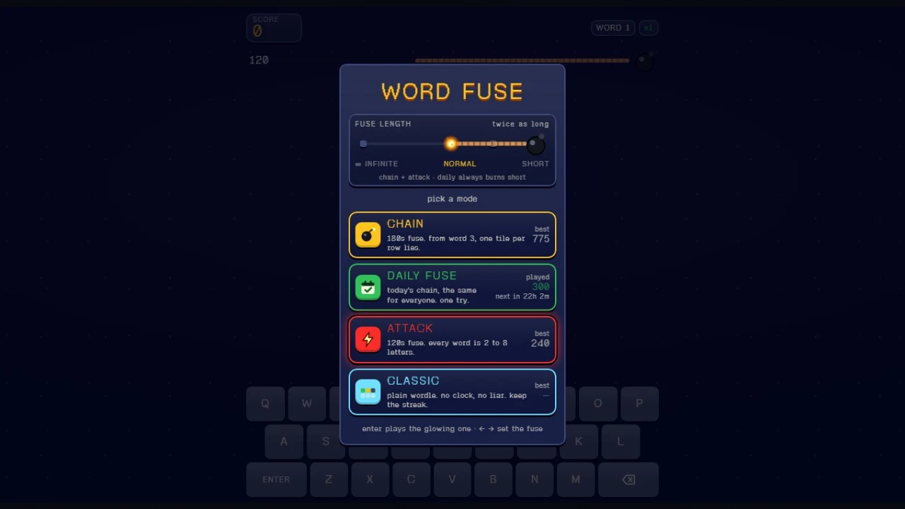 Word Fuse: a moment in the game (1 of 1)