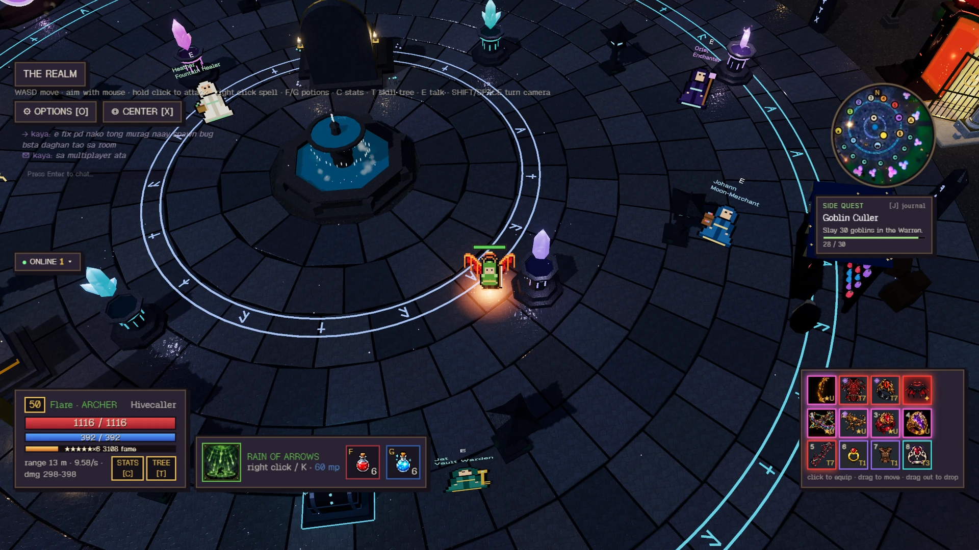 Realm of the Dragon: a moment in the game (5 of 8)