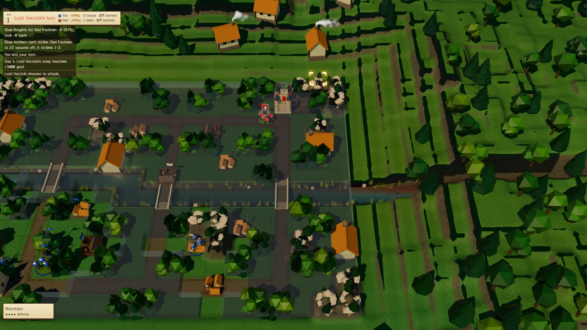 Banners of the Vale: a moment in the game (2 of 2)