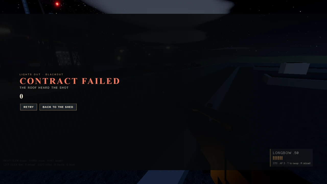 DEADEYE: BULLET TIME: a moment in the game (1 of 2)