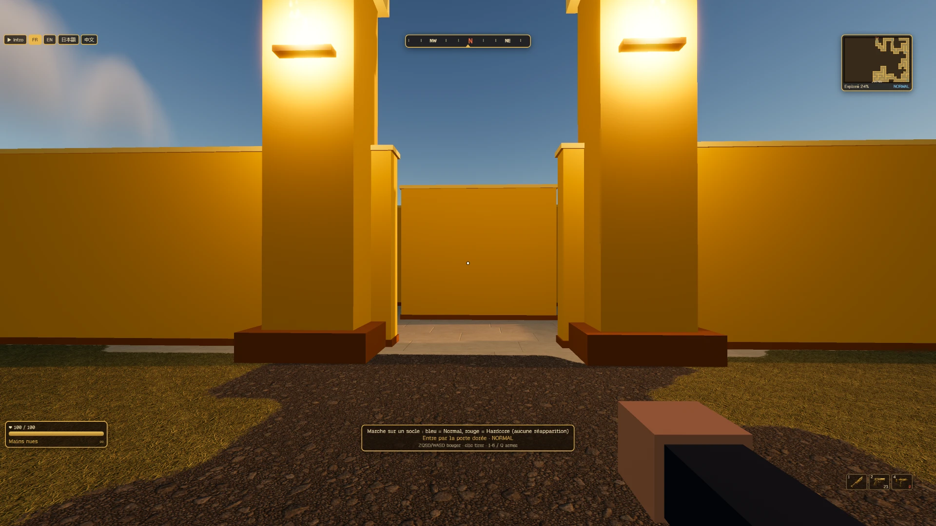 Le Labyrinthe: a moment in the game (1 of 8)