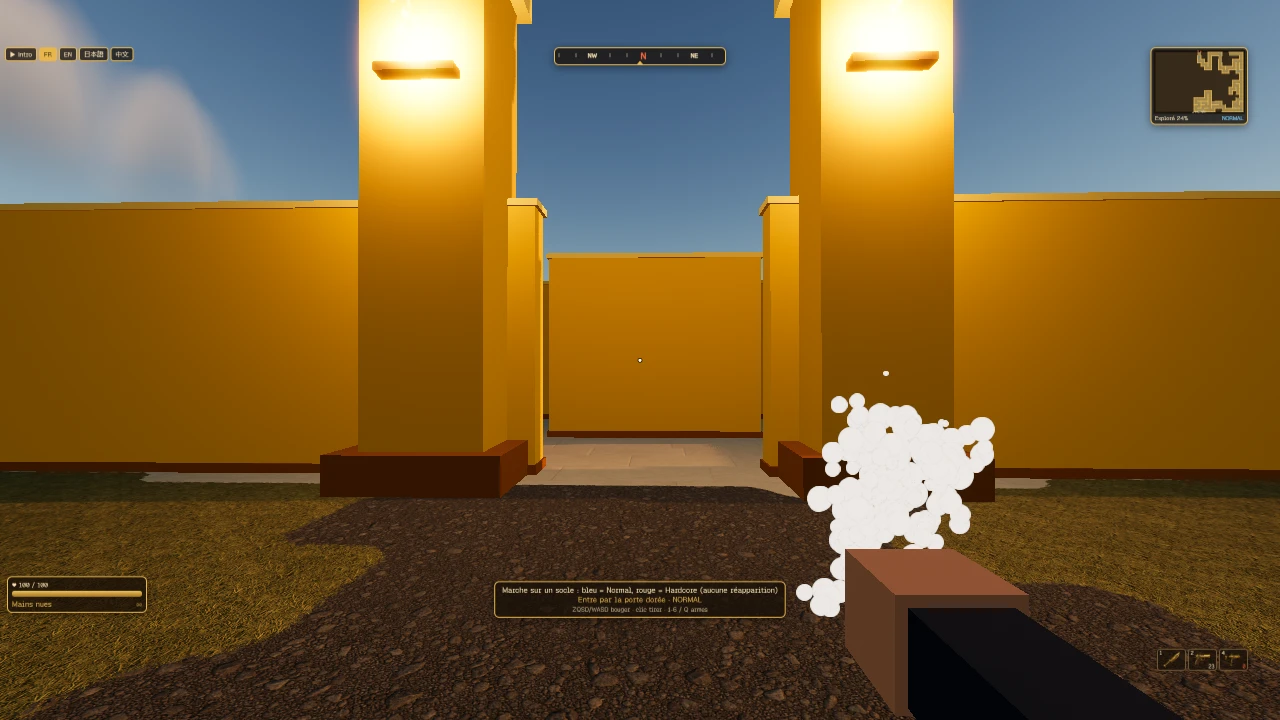 Le Labyrinthe: a moment in the game (2 of 8)