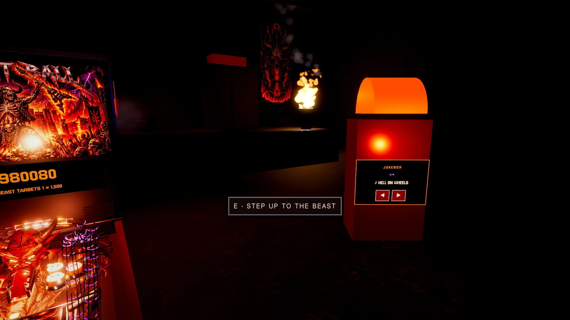 Beast Ball. On its screen: E · STEP UP TO THE BEAST. Taken when the game first came out, on October 31, 2026.