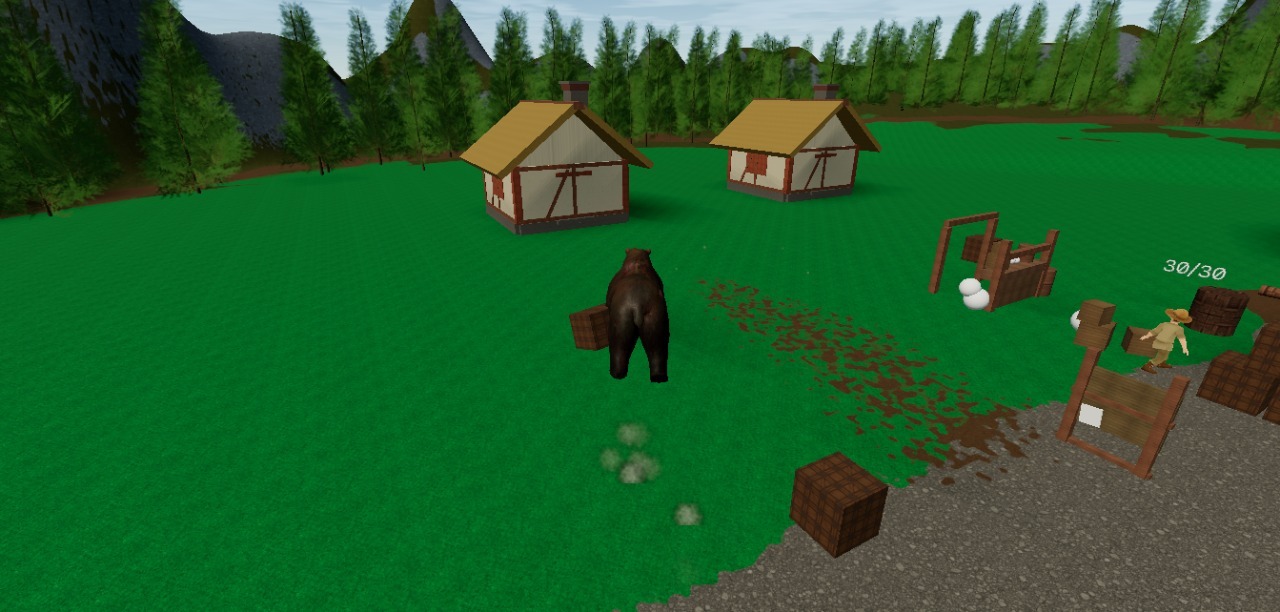 Rabies Bear: a moment in the game (2 of 8)