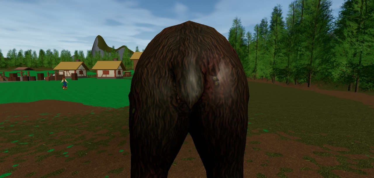 Rabies Bear: a moment in the game (1 of 8)
