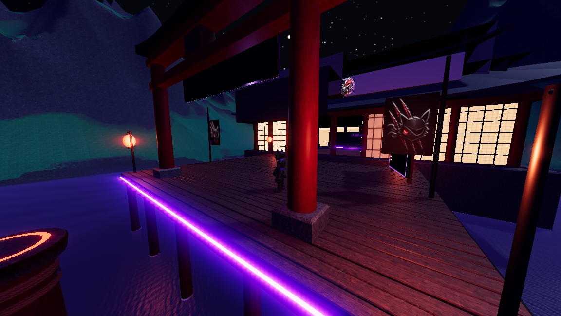 Ninja Cat Live: a moment in the game (2 of 4)
