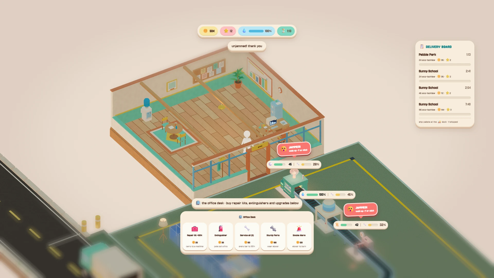 Little Bottle Works: a moment in the game (6 of 8)