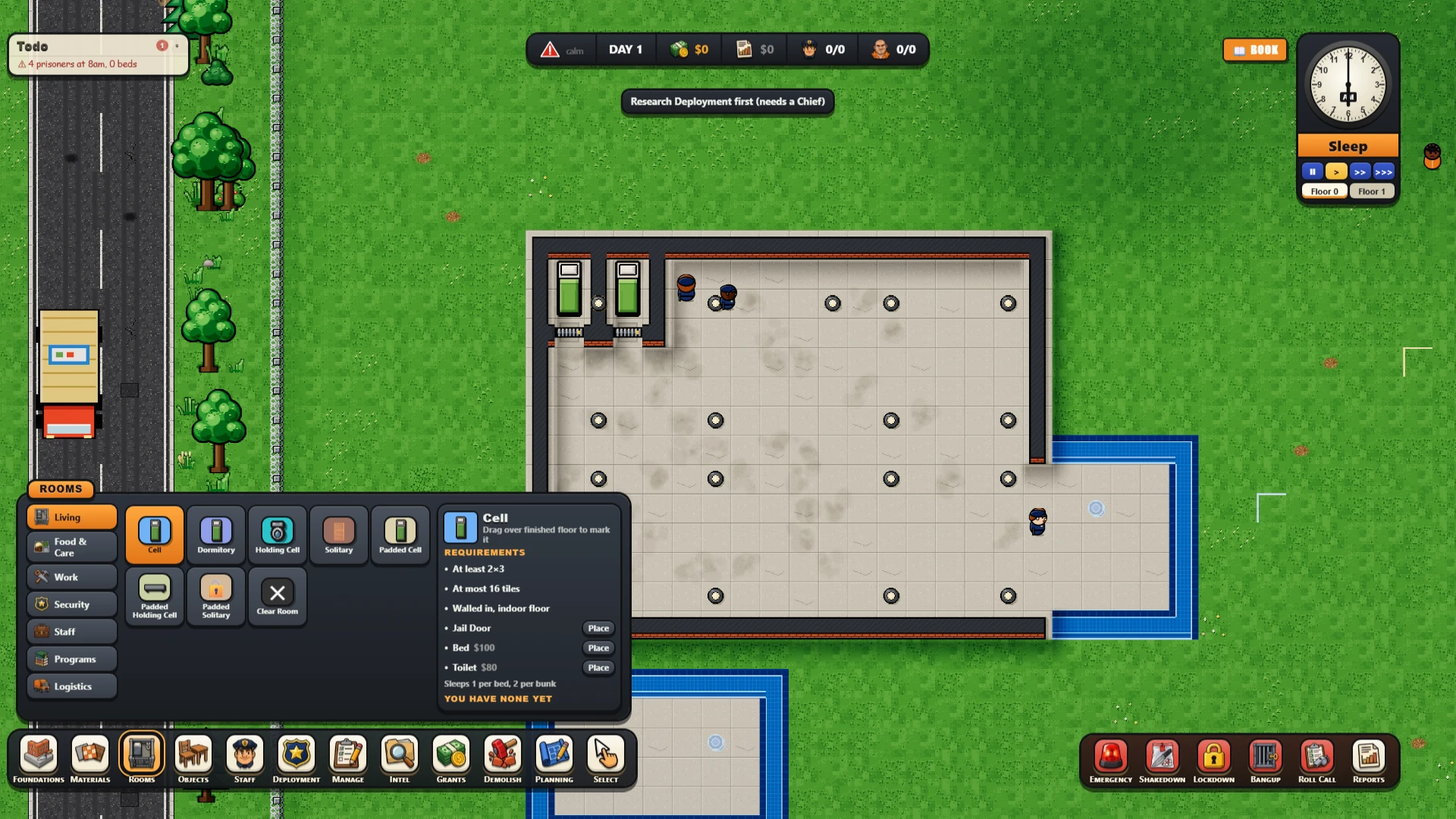Prison Keeper: a moment in the game (1 of 1)