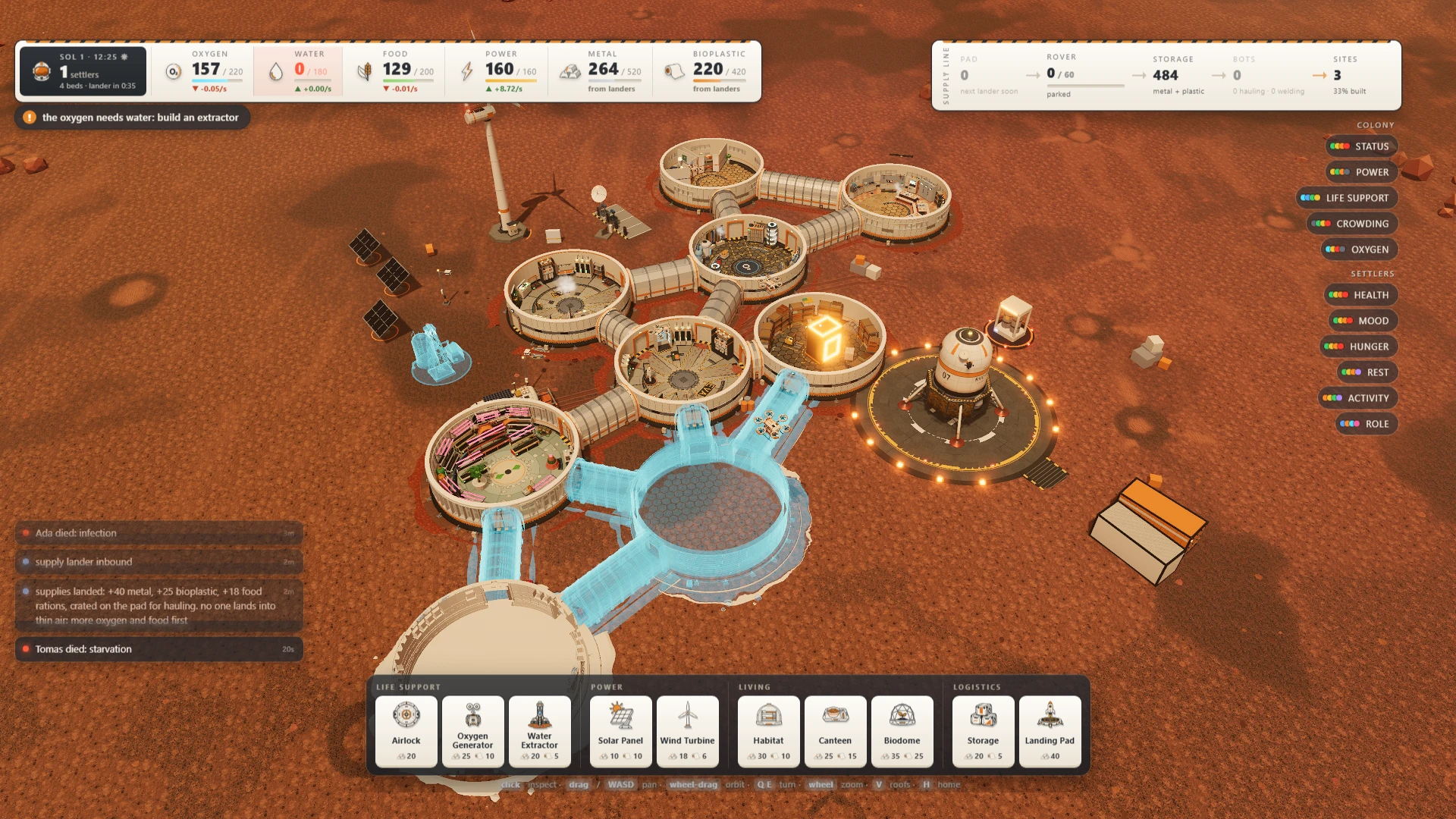 Red Valley Colony: a moment in the game (1 of 4)