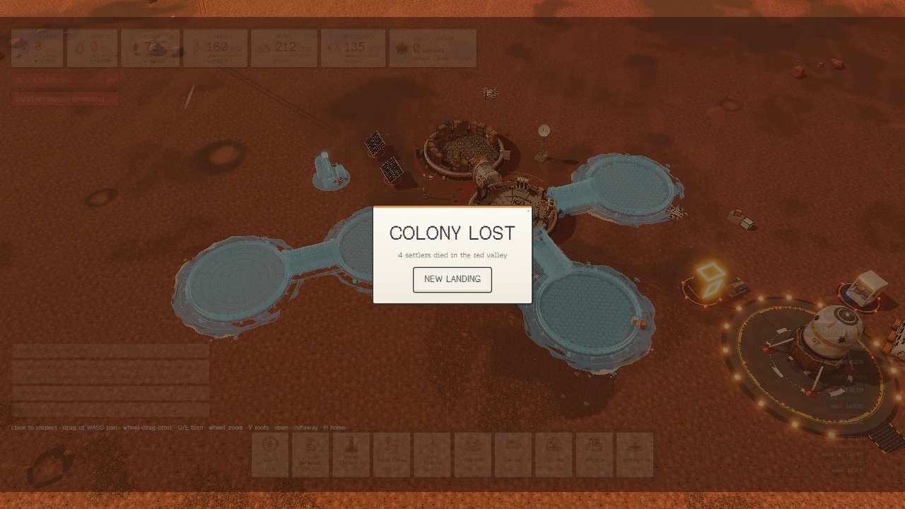 Red Valley Colony: a moment in the game (2 of 4)