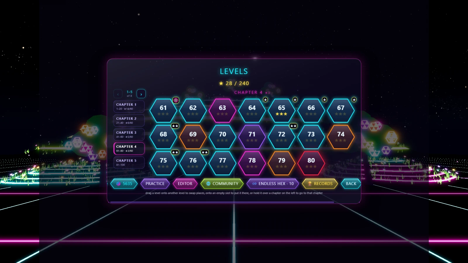 Hexagones Twistup: a moment in the game (1 of 1)
