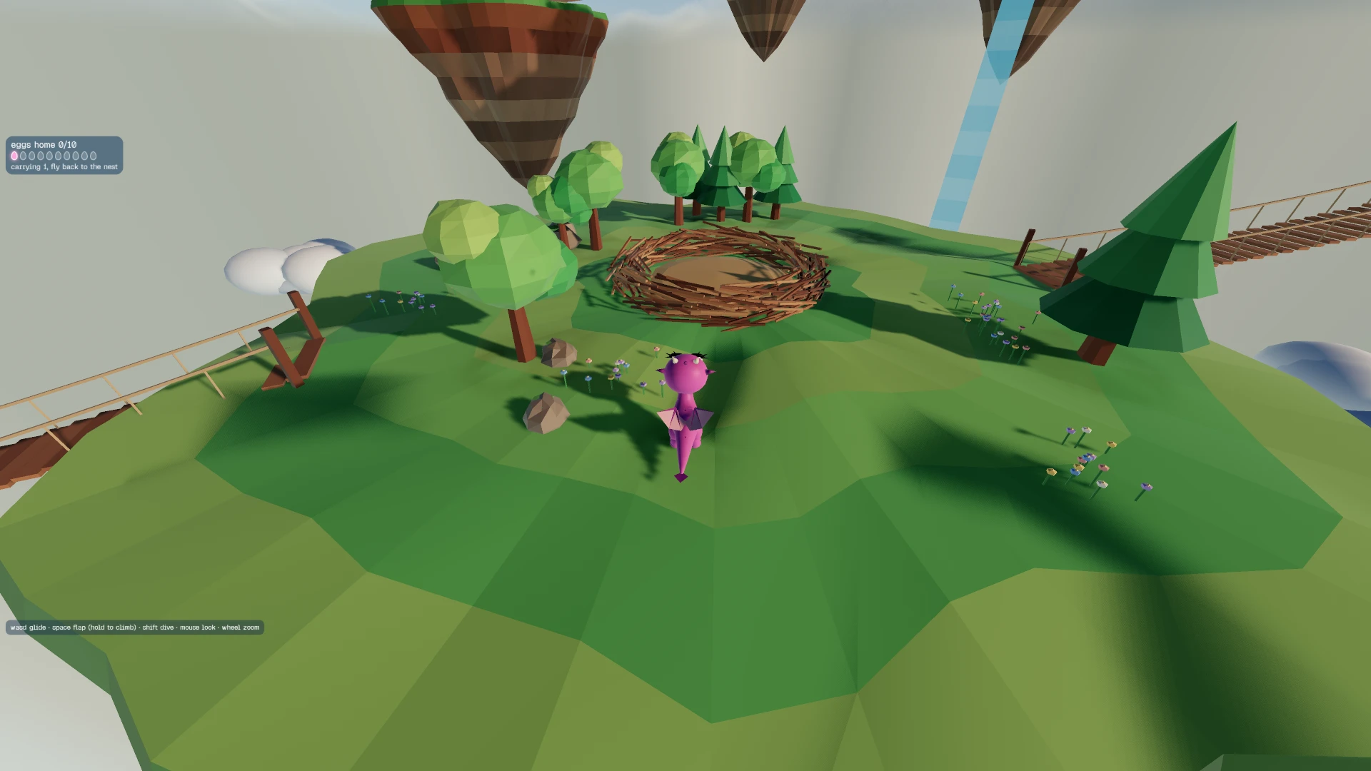 Sky Island Dragon: a moment in the game (1 of 1)