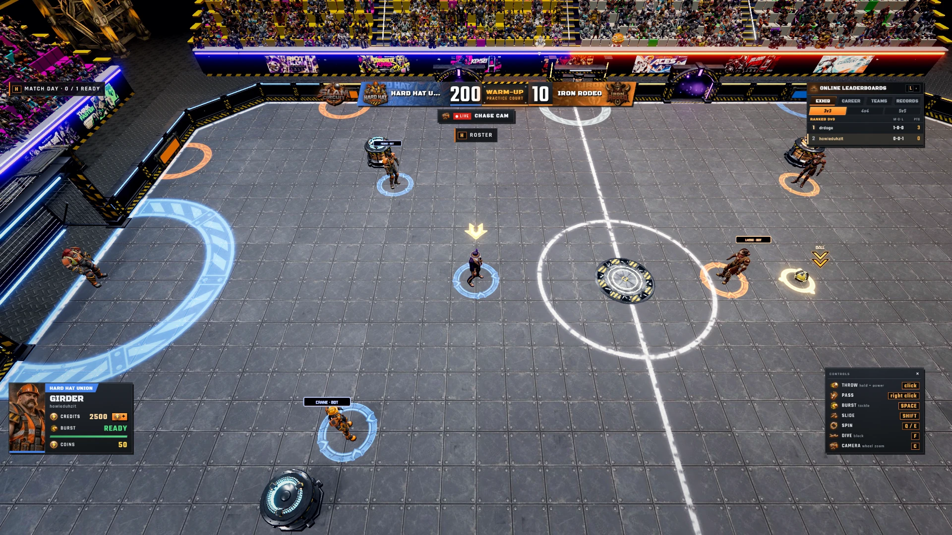 SLAM CIRCUIT: a moment in the game (1 of 1)