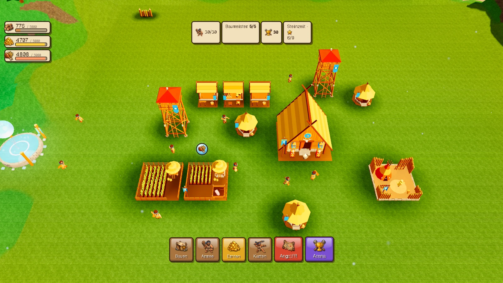 Dragon-Village Battles (Beta): a moment in the game (1 of 3)