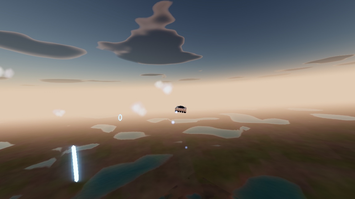 Top Gun Roadster: a moment in the game (1 of 2)