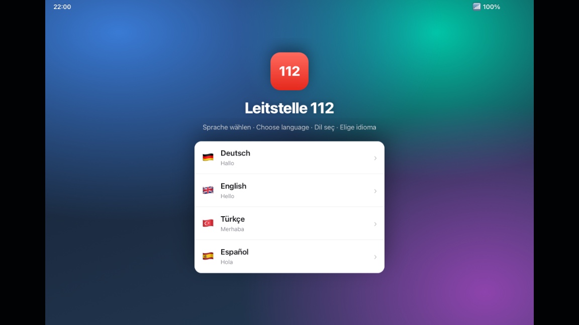 Leitstelle 112: a moment in the game (2 of 3)