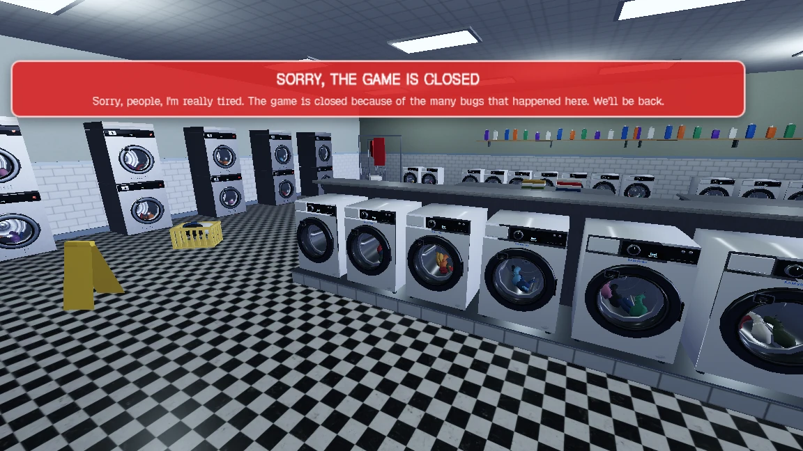 This game can't be saved anymore, sadly it got really bugged: a moment in the game (1 of 5)