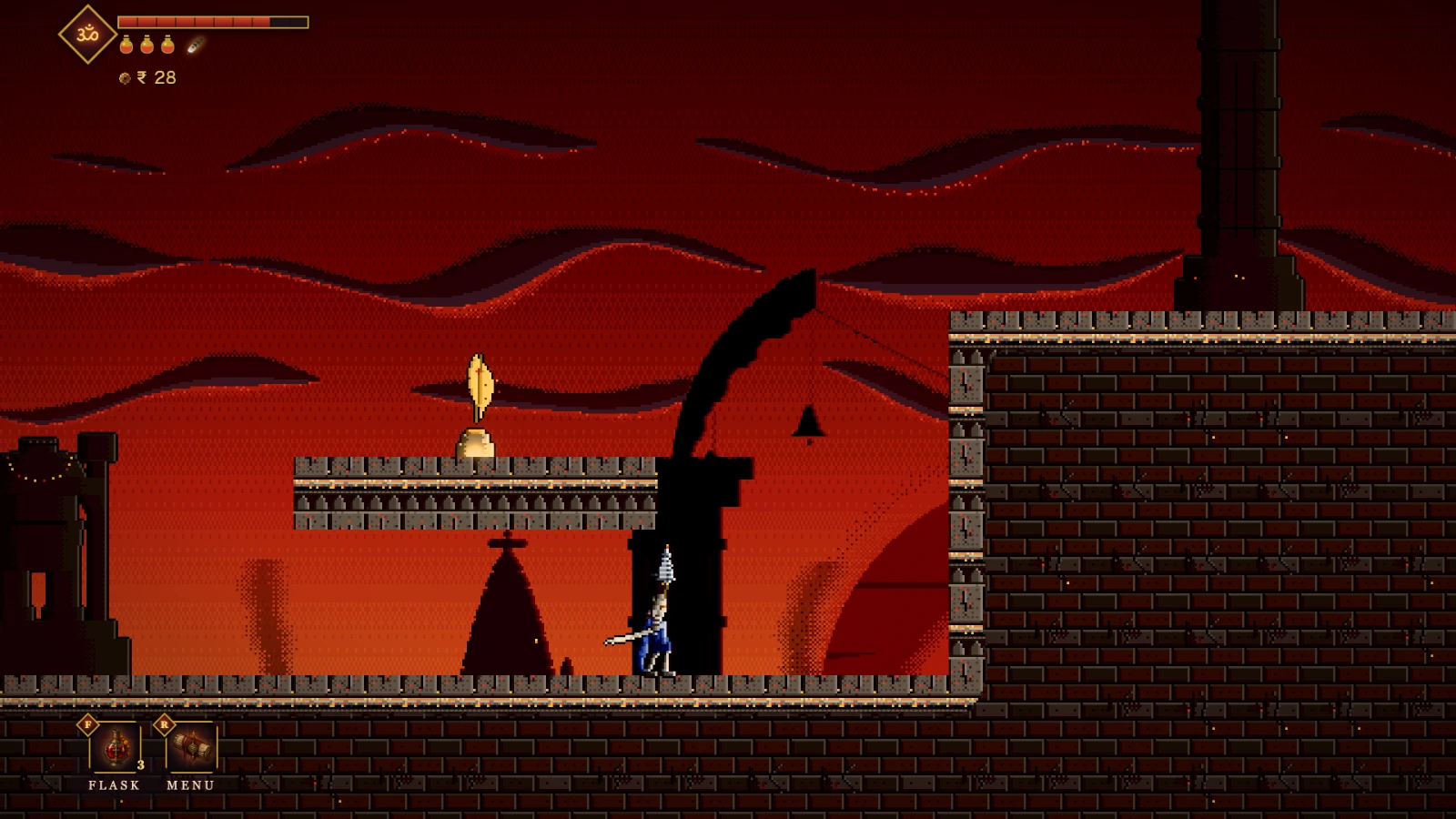 Ashes of the Ghat: a moment in the game (1 of 1)