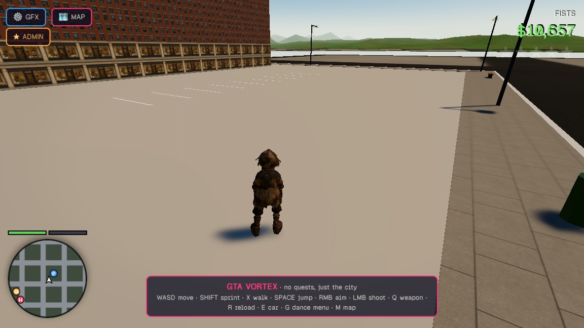 GTA Vortex: a moment in the game (1 of 7)
