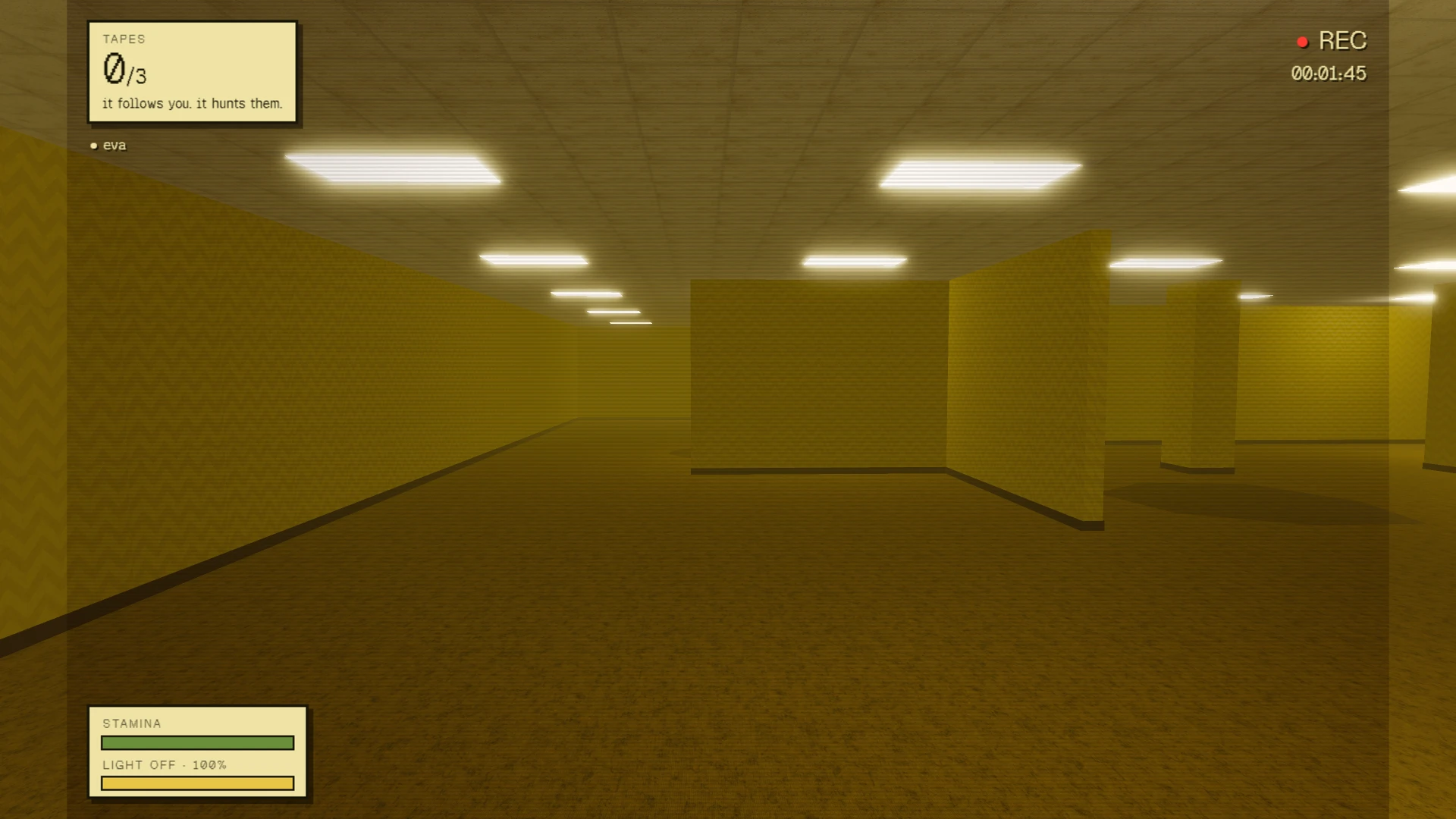 Backrooms: Level Zero: a moment in the game (1 of 1)