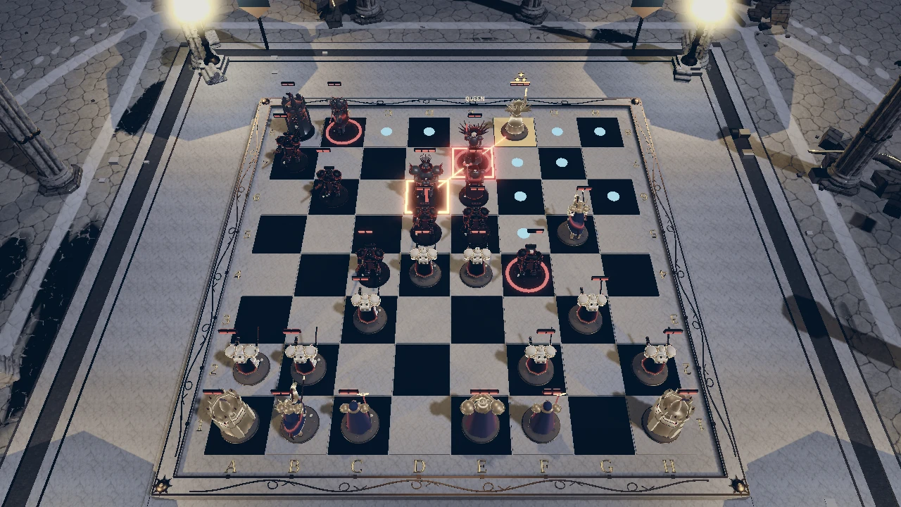 Blood's Gambit: a moment in the game (1 of 3)