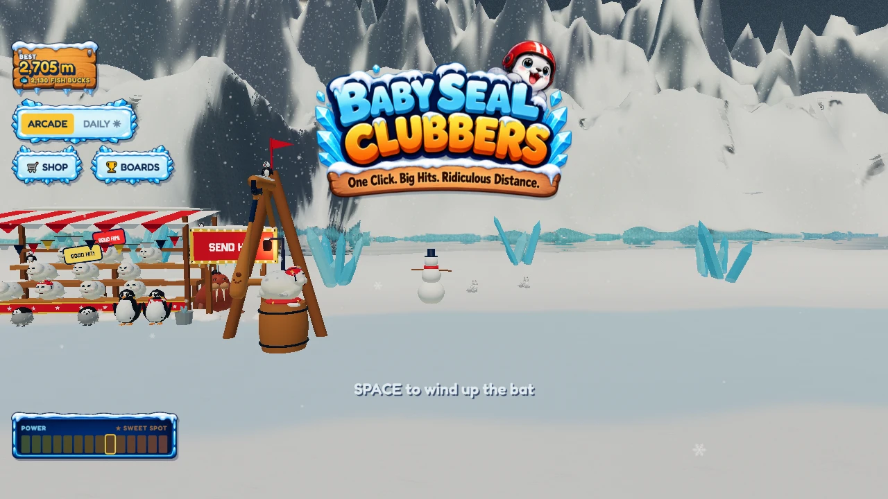 Baby Seal Clubbers: a moment in the game (1 of 1)