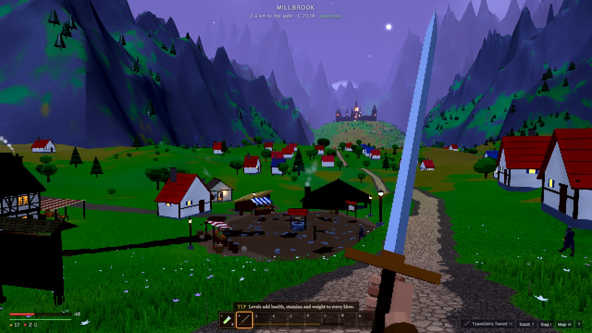 Valley Road: a moment in the game (4 of 8)