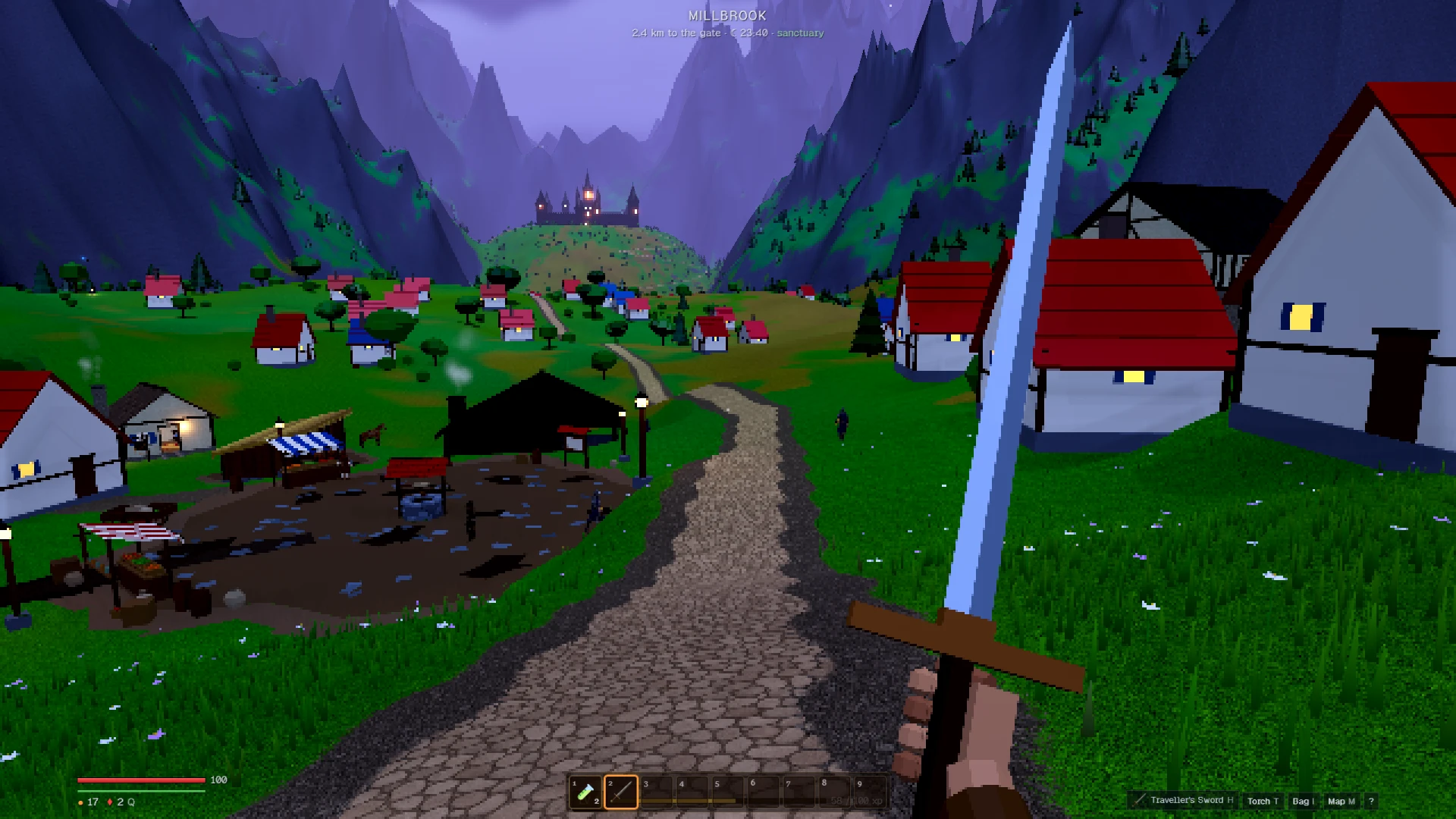 Valley Road: a moment in the game (8 of 8)