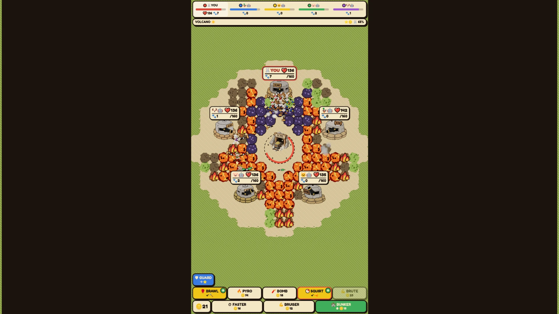 Bunker Bonk: a moment in the game (2 of 2)