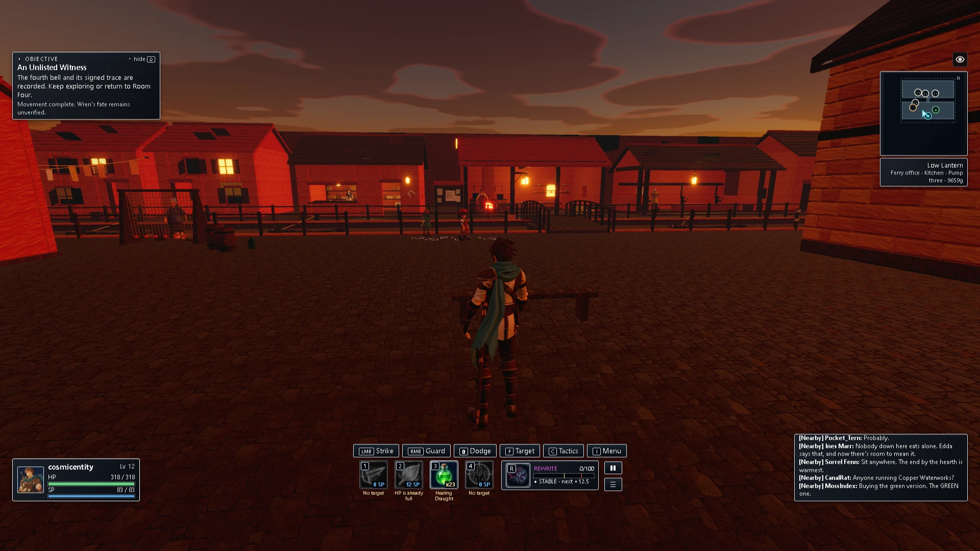 THE COMMON SKY: a moment in the game (4 of 8)