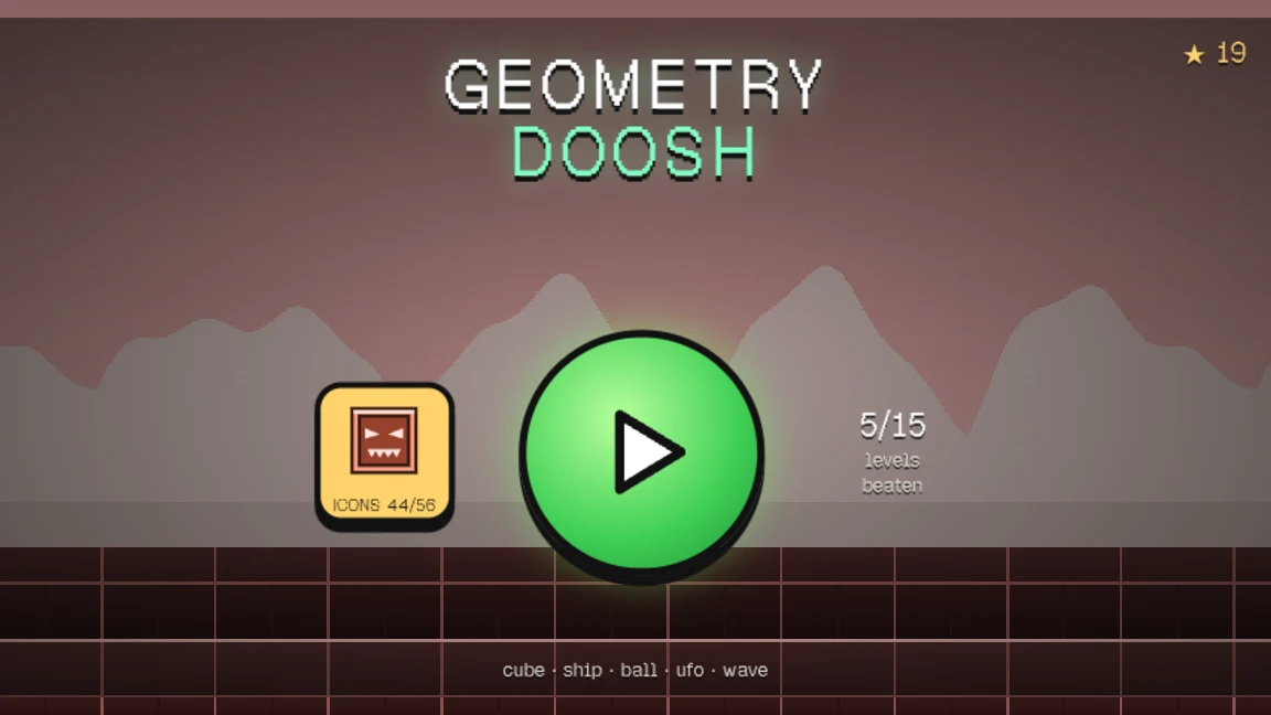 Geometry Doosh: a moment in the game (1 of 2)