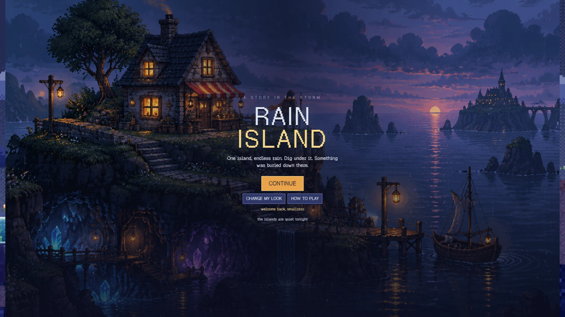 Rain Island: a moment in the game (3 of 3)