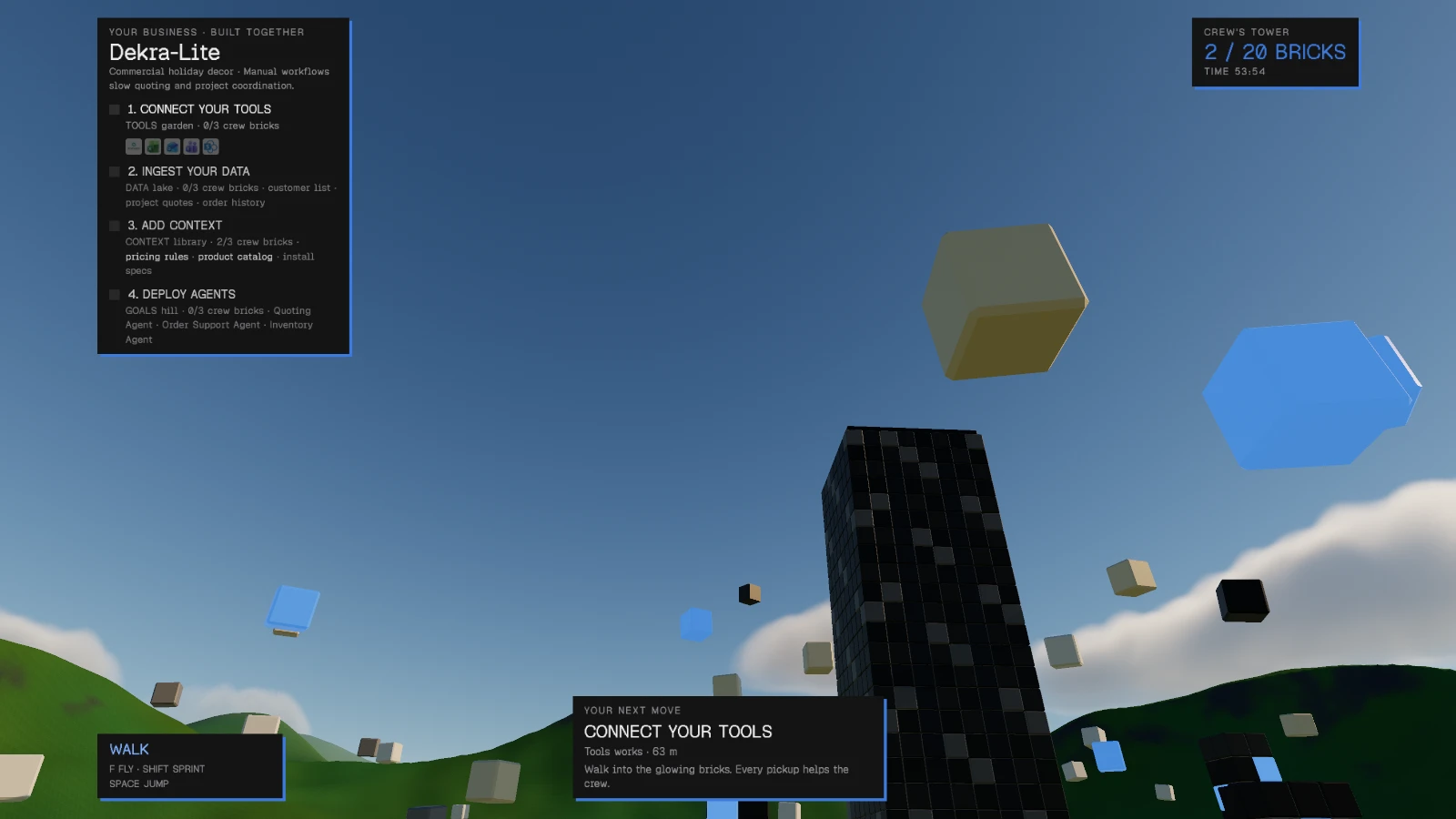 Brick by Brick: Black 4 Wonderland: a moment in the game (1 of 1)