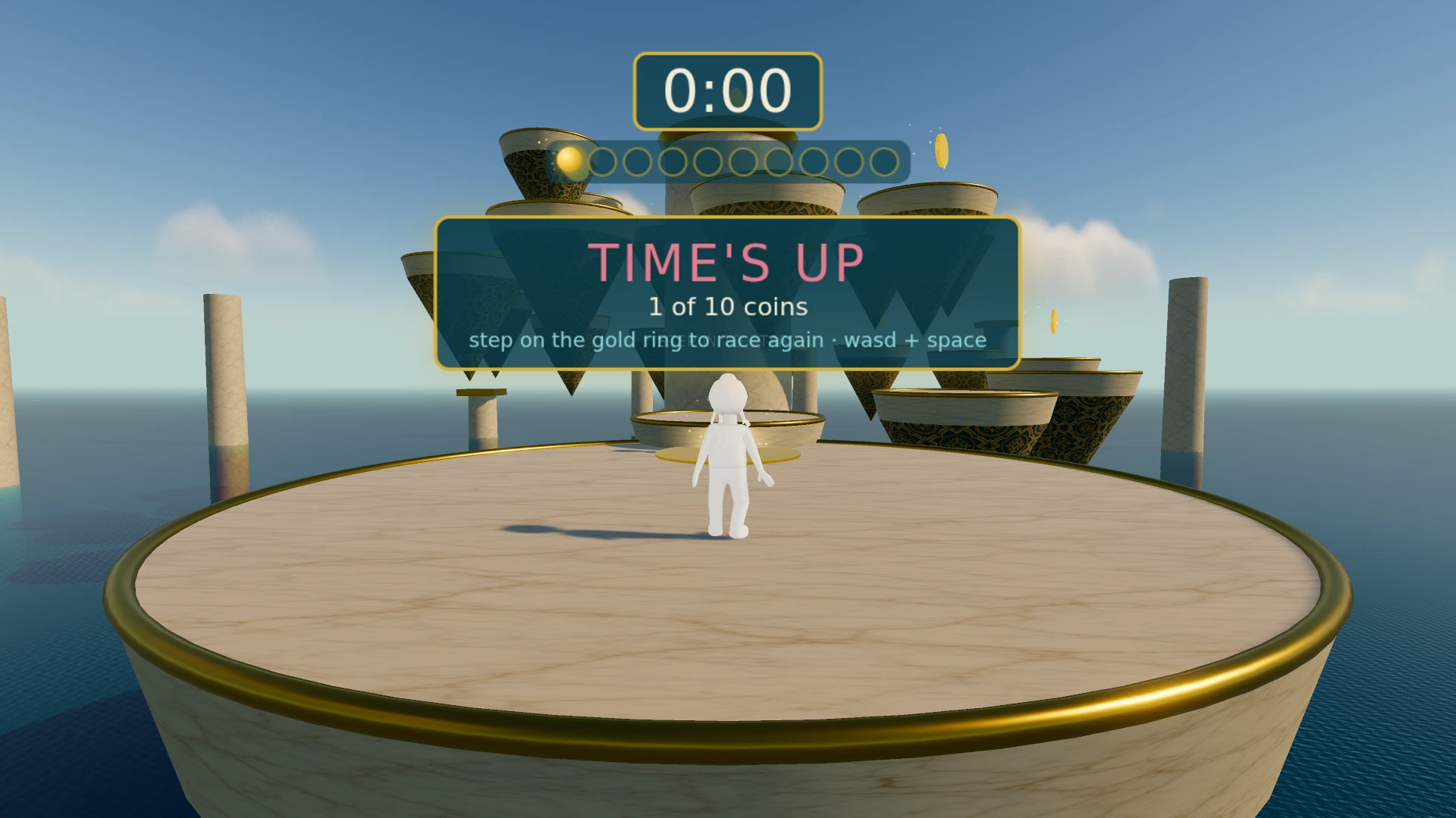 Gilded Skyrun: a moment in the game (1 of 1)