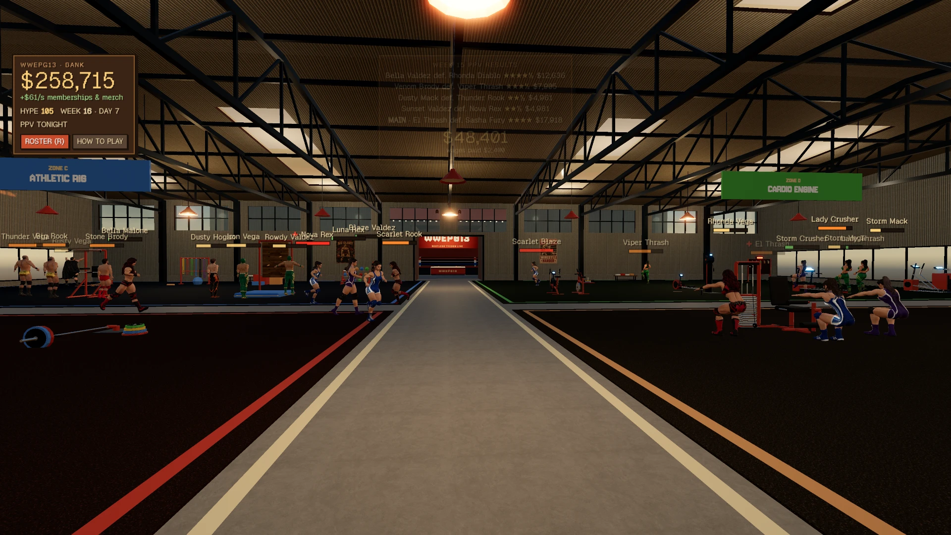 WWEPG13: Restless Tycoon: a moment in the game (4 of 4)