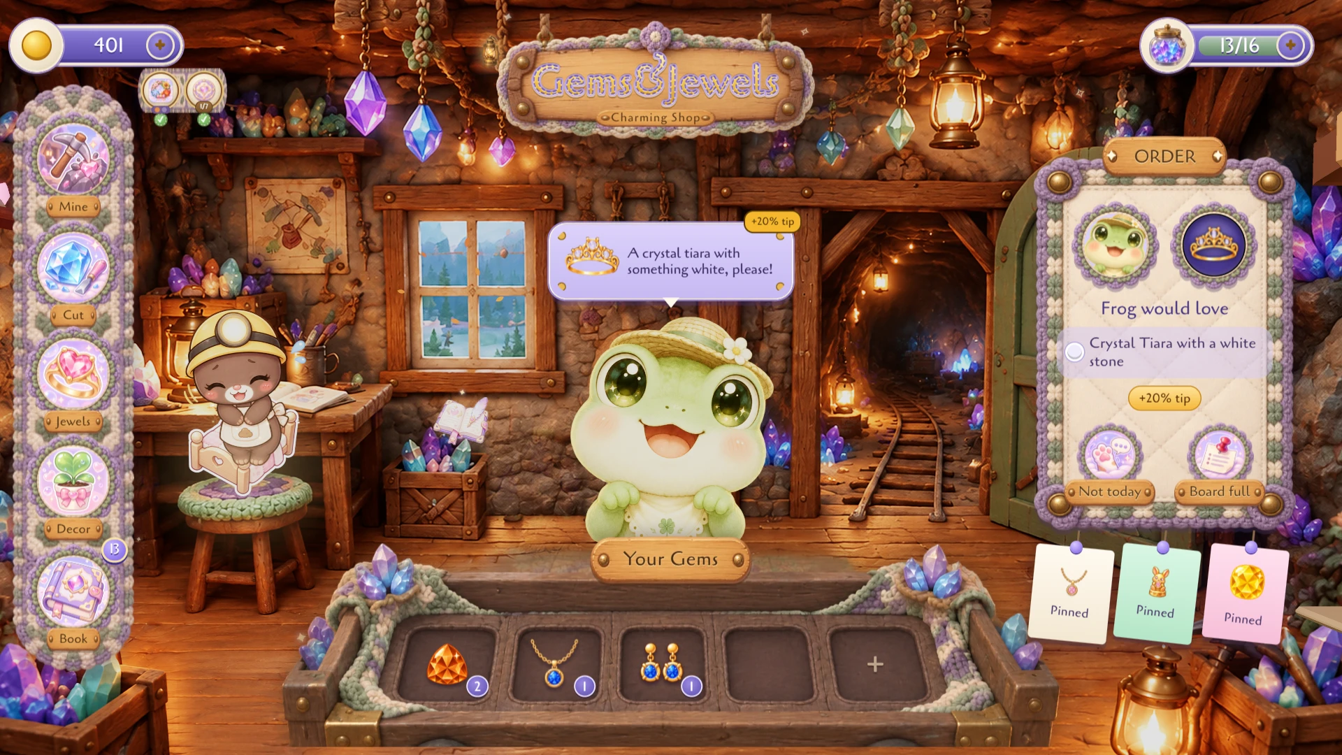 Gems&Jewels: a moment in the game (2 of 2)