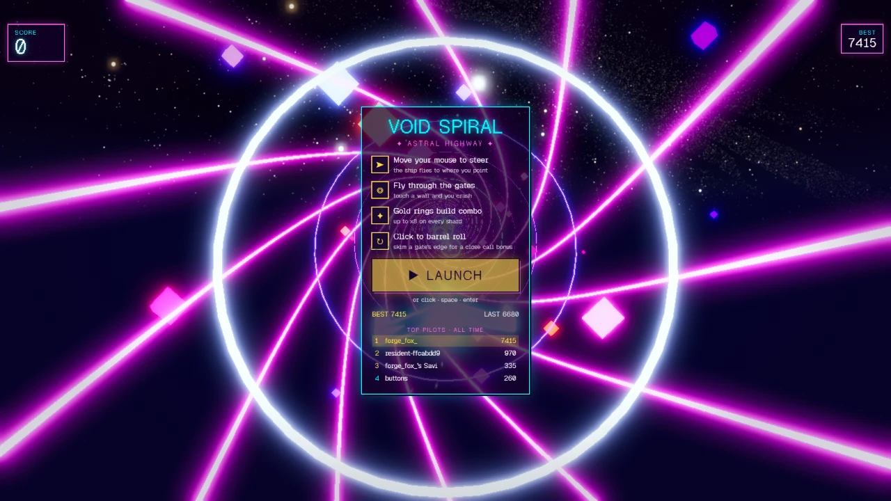 Void Spiral: Astral Highway: a moment in the game (1 of 1)