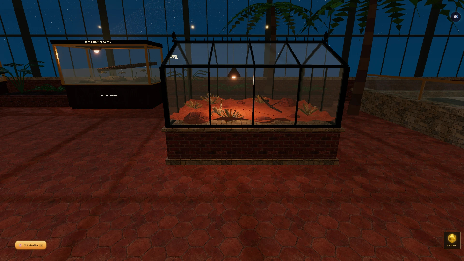 Spawn City Inn. The game's screen over its world. Taken for the update Gerald Gets Real.