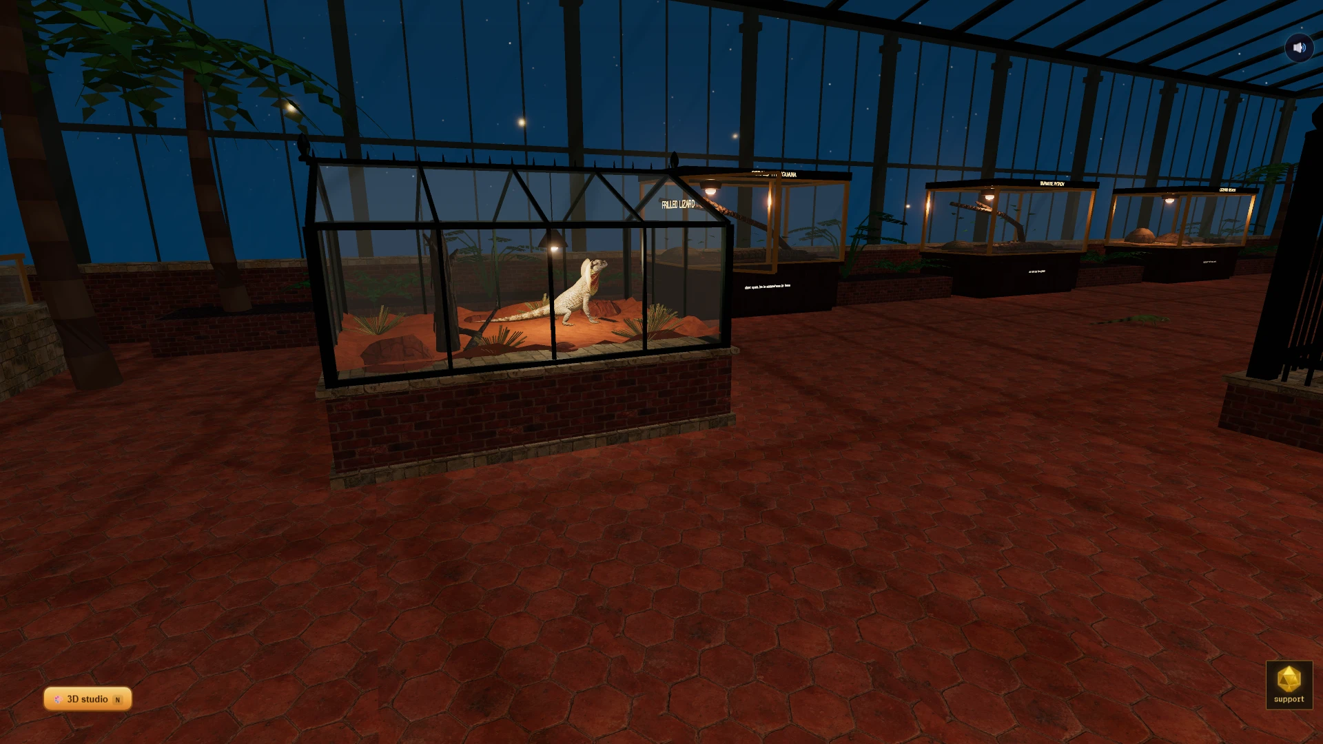 Spawn City Inn. The game's screen over its world. Taken for the update Frilly the Frilled Lizard.