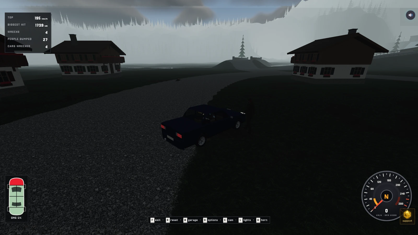 Spawn City Inn (Halloween): a moment in the game (2 of 8)