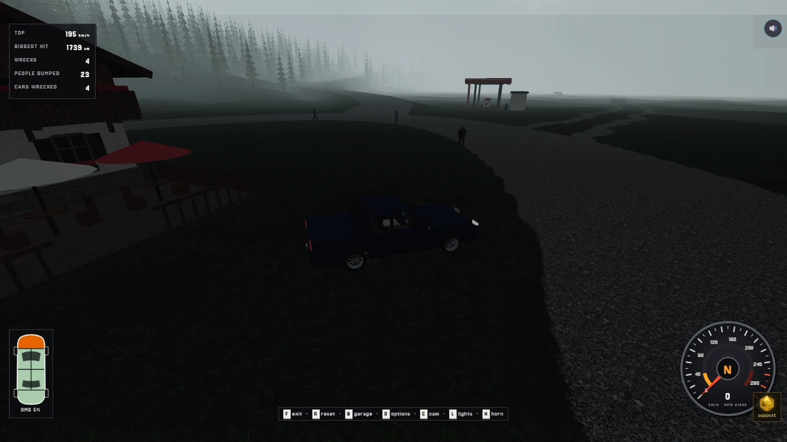 Spawn City Inn (Halloween): a moment in the game (3 of 8)