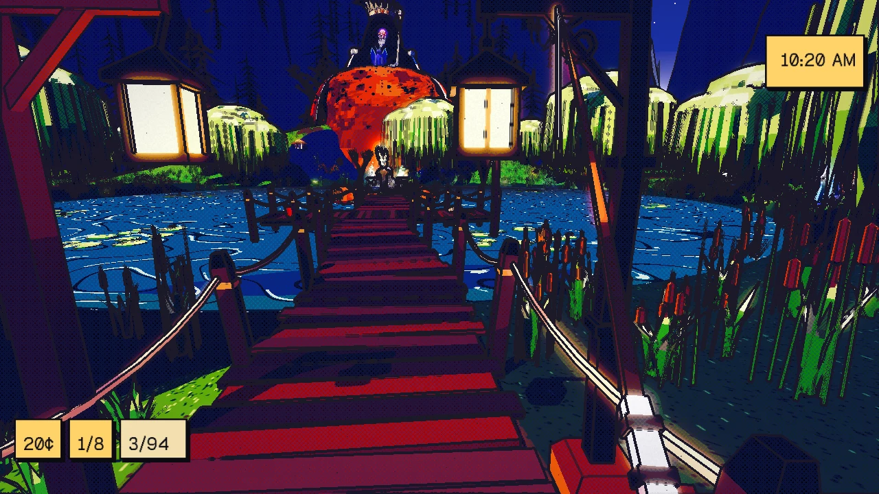 Fishing in HELL: a moment in the game (2 of 2)