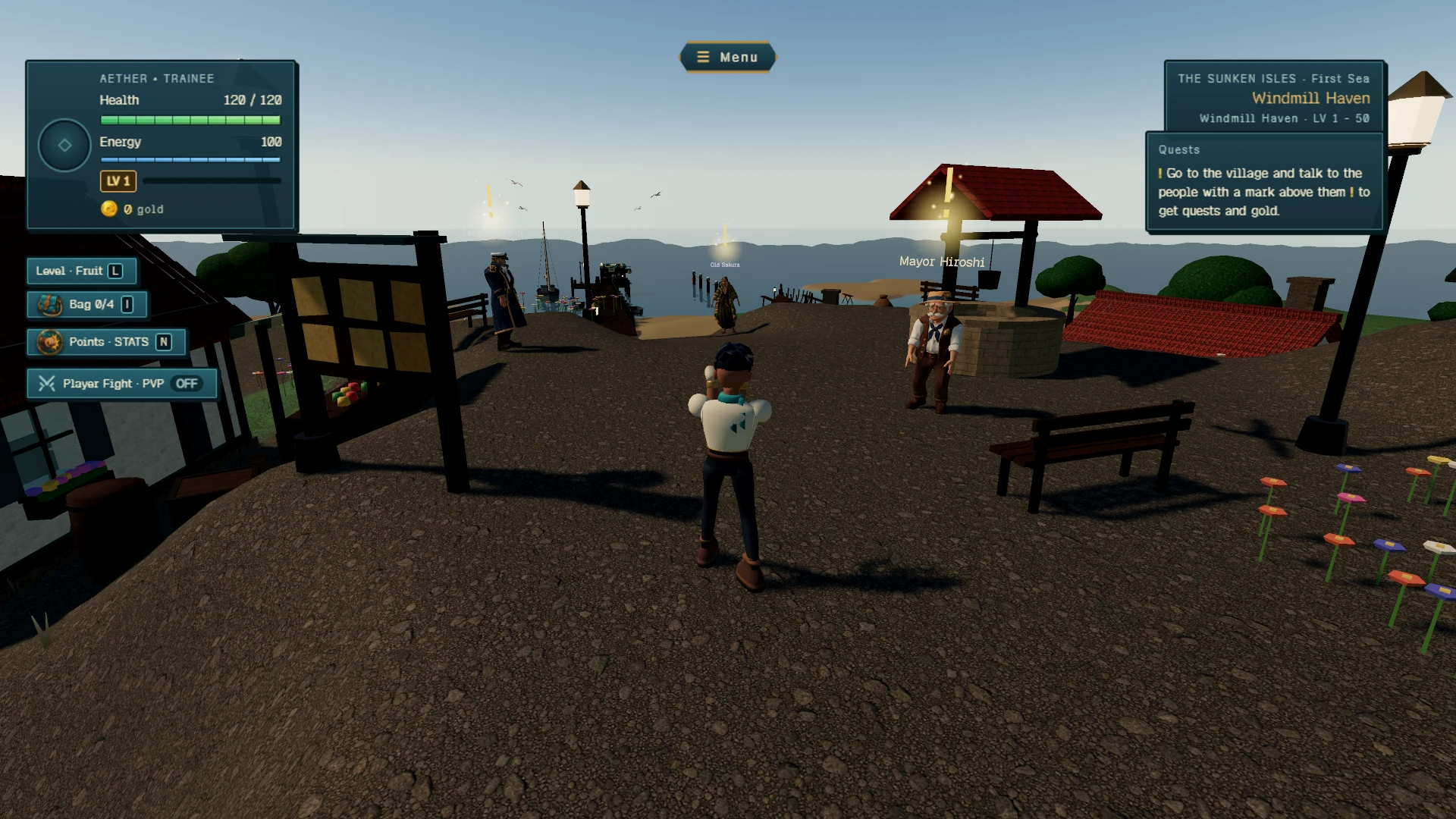 AETHER FRUITS: BOUNDLESS SEAS: a moment in the game (1 of 2)