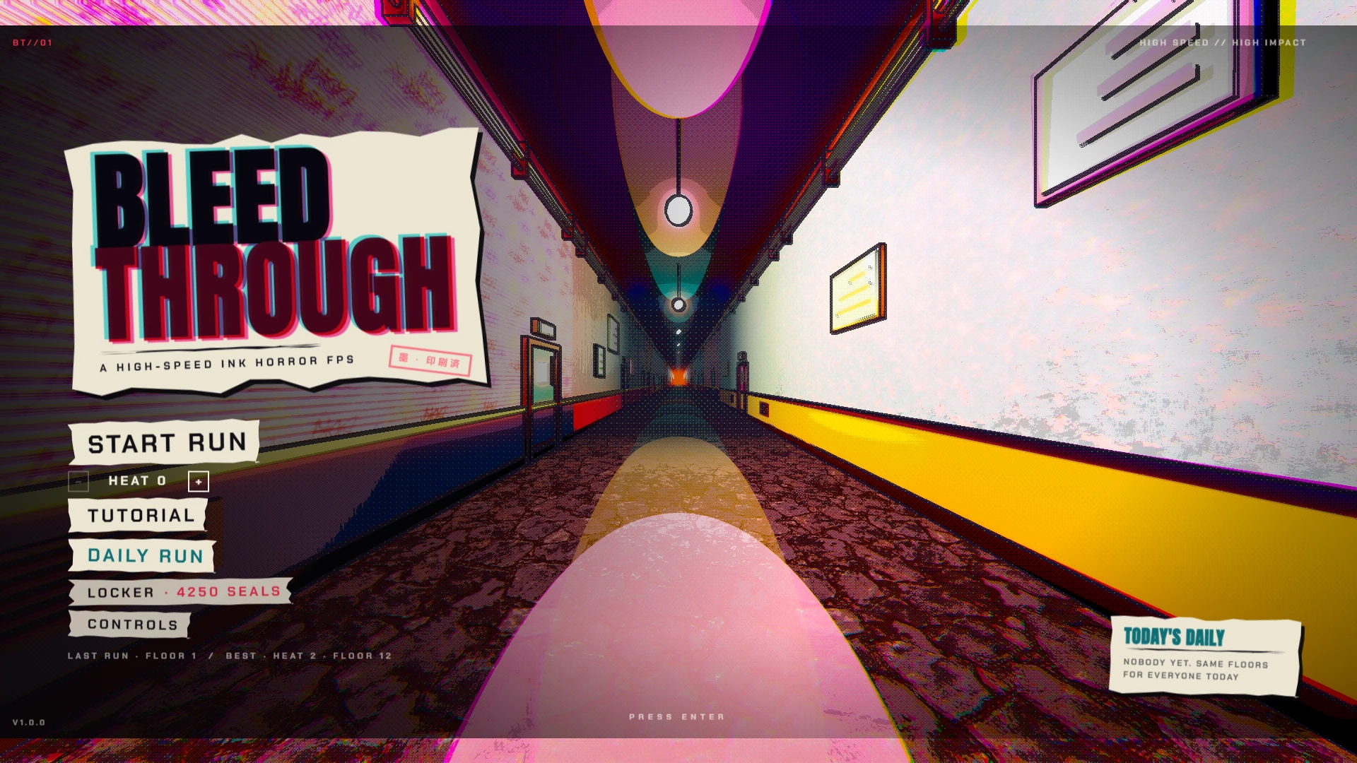 BLEEDTHROUGH: a moment in the game (1 of 1)