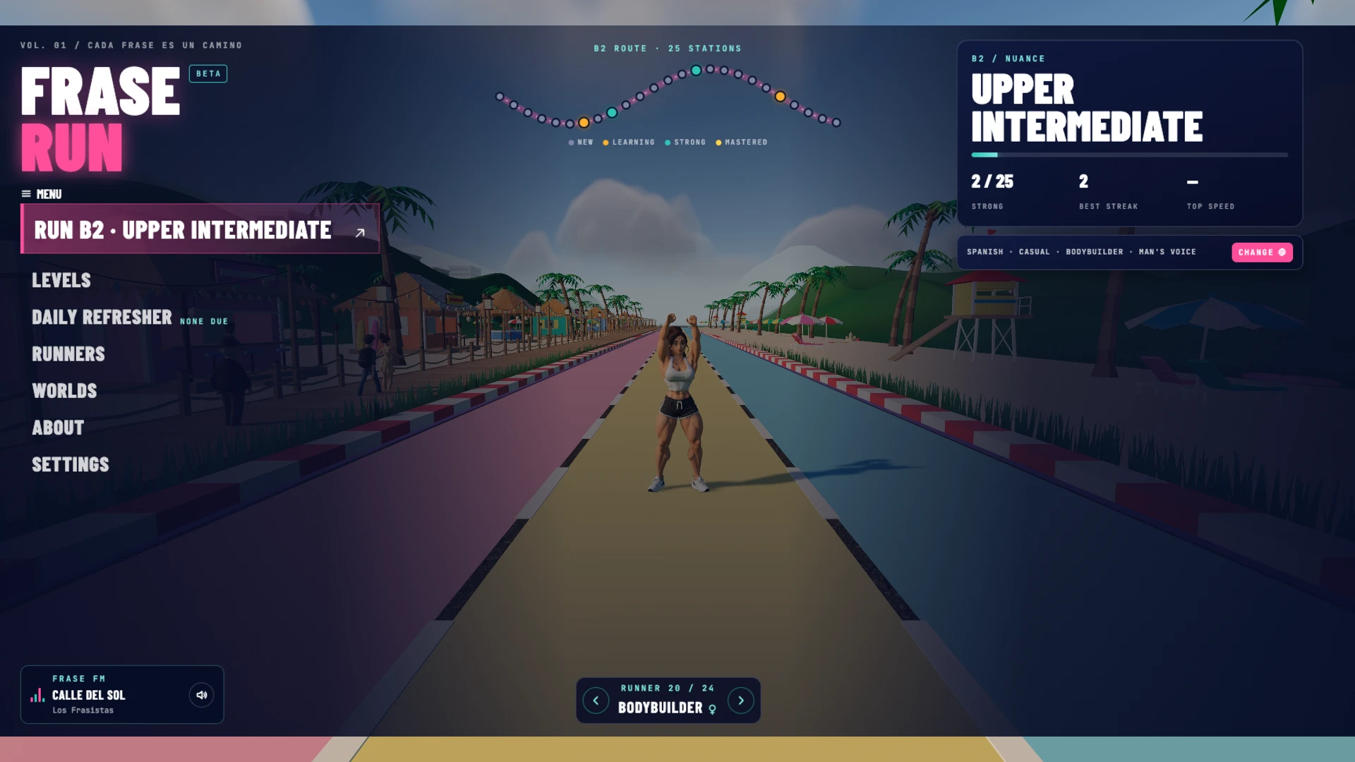 Frase Run: a moment in the game (1 of 8)