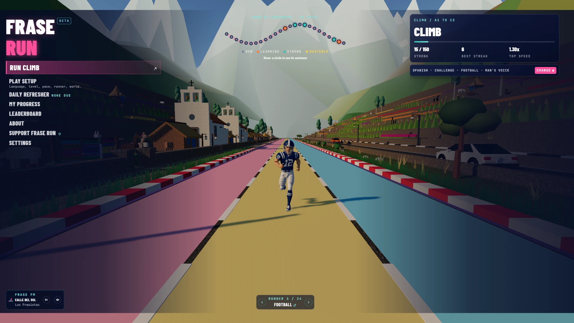 Frase Run: a moment in the game (5 of 8)