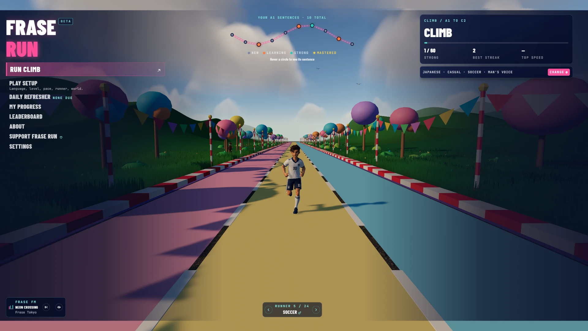 Frase Run: a moment in the game (1 of 8)