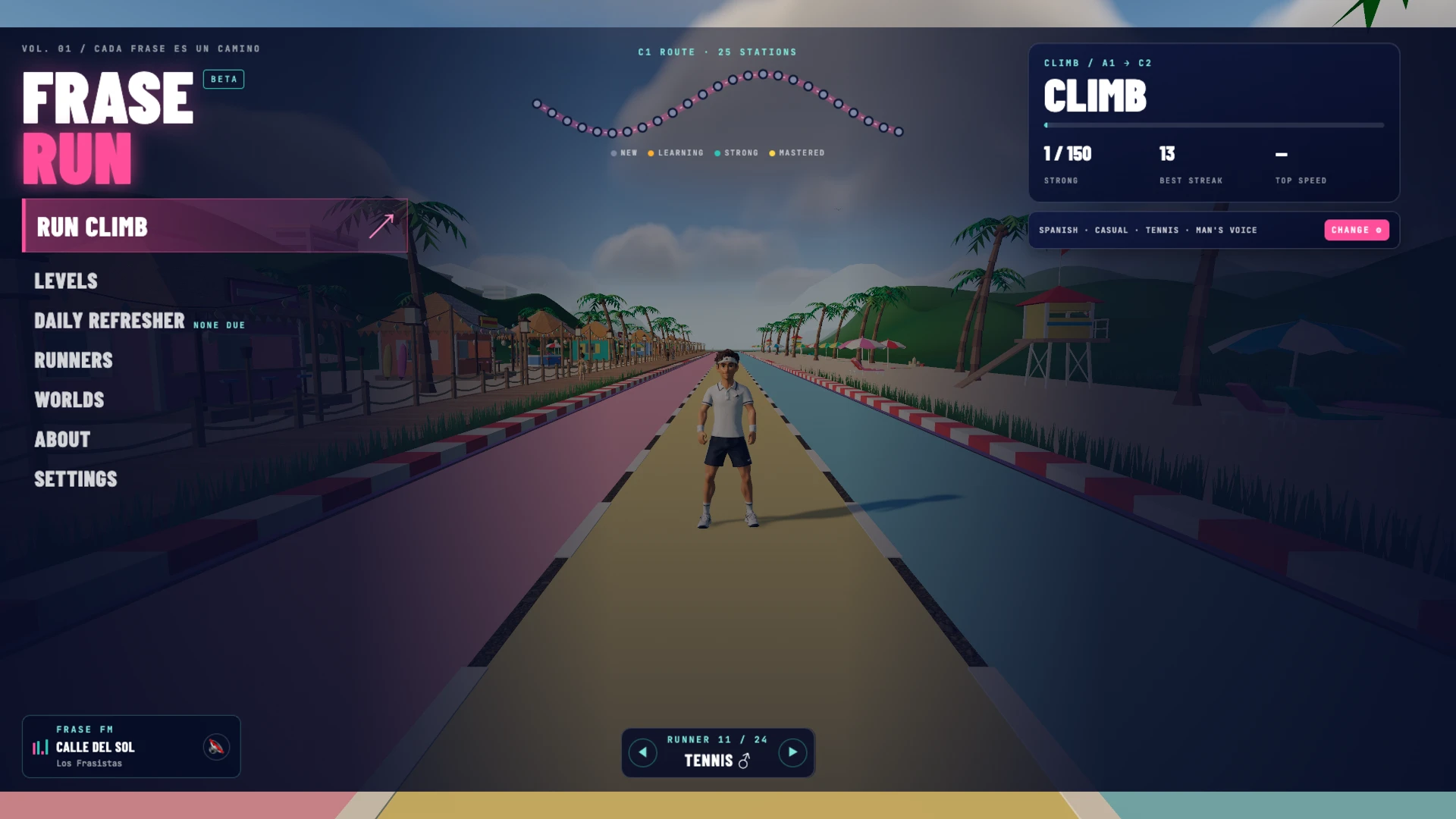 Frase Run: a moment in the game (1 of 8)