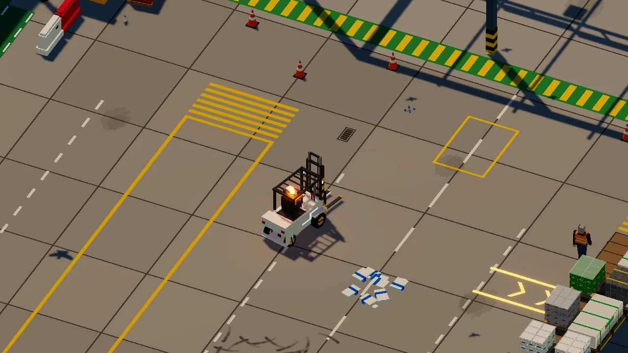 Bob's Boards : Forklift Driving Sim: a moment in the game (1 of 13)