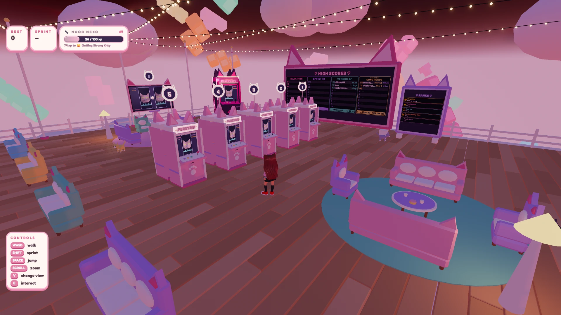 Purrtris Arena: a moment in the game (1 of 1)